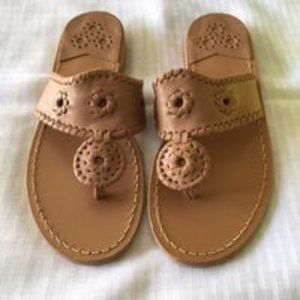 Jack Rogers 'Natural Jacks' Sandals - 8M